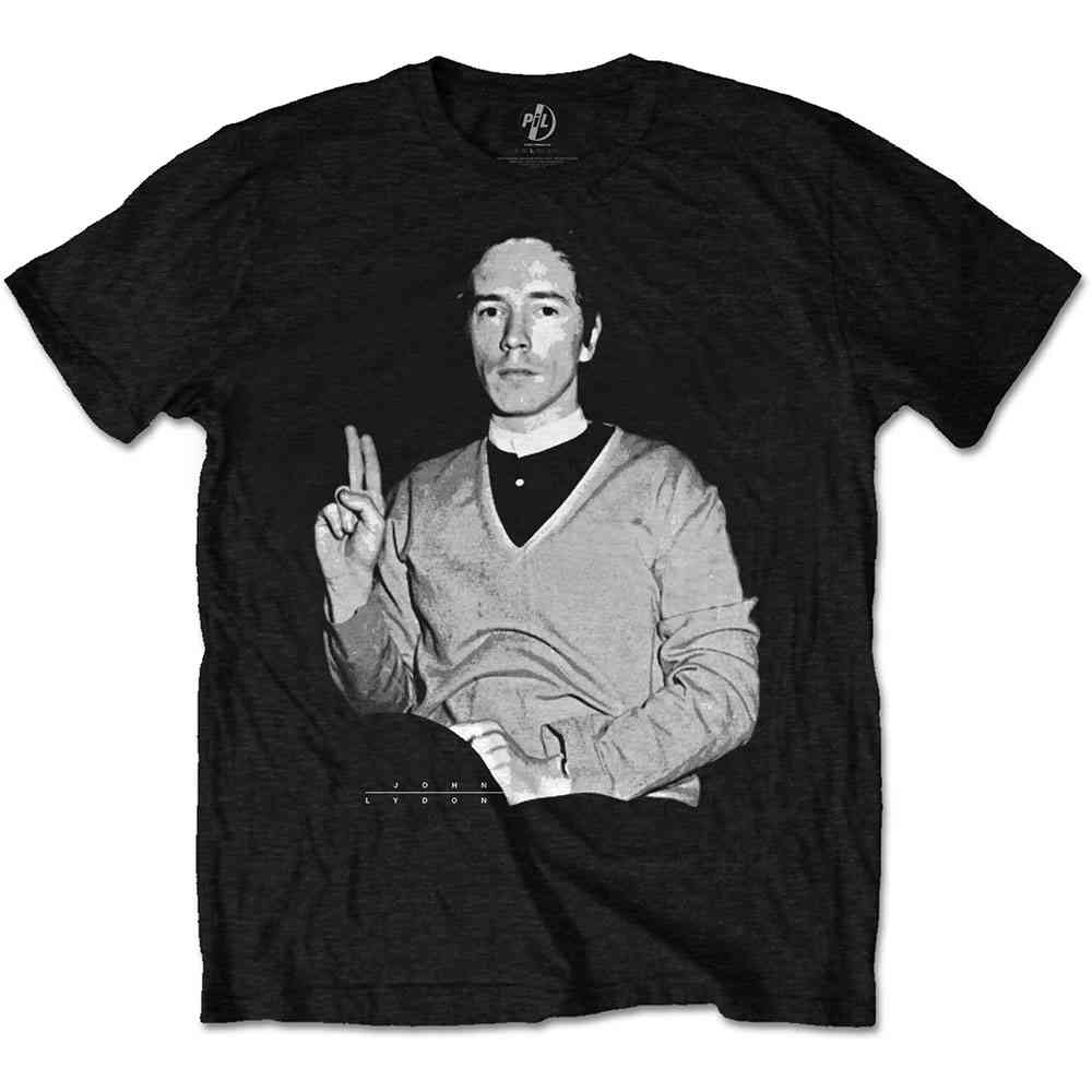 Pil Public Image Ltd - Peace Heren Tshirt - Zwart